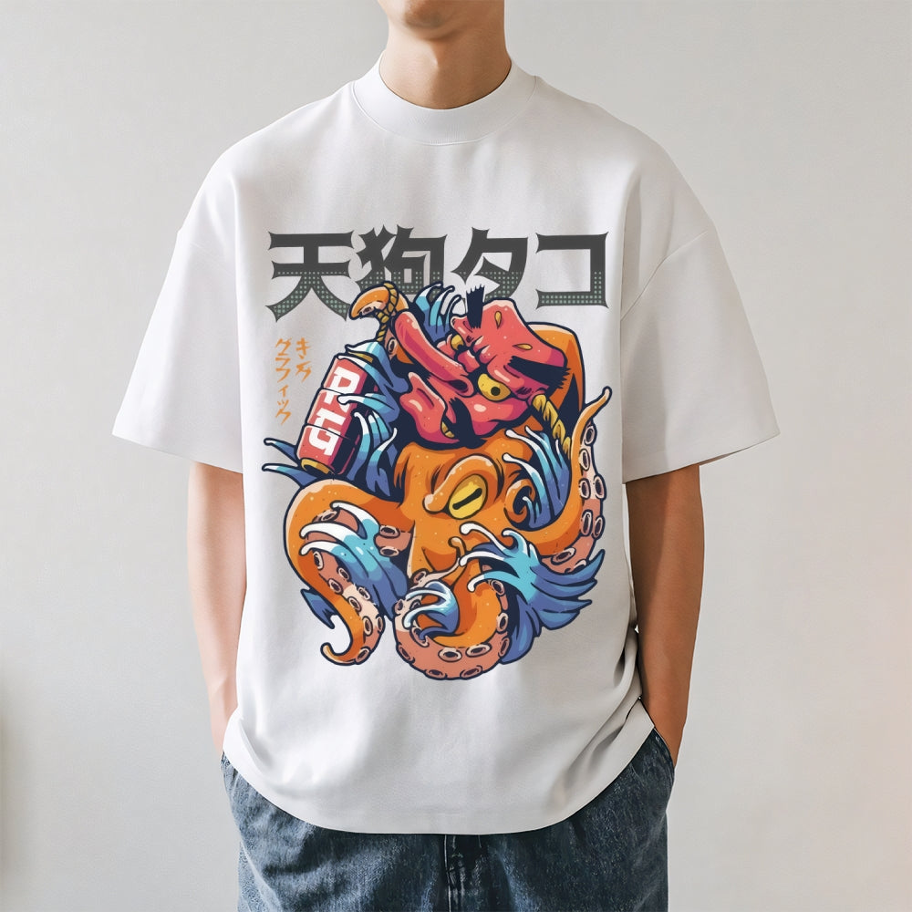 Octopus Japanese Style Classic Tee