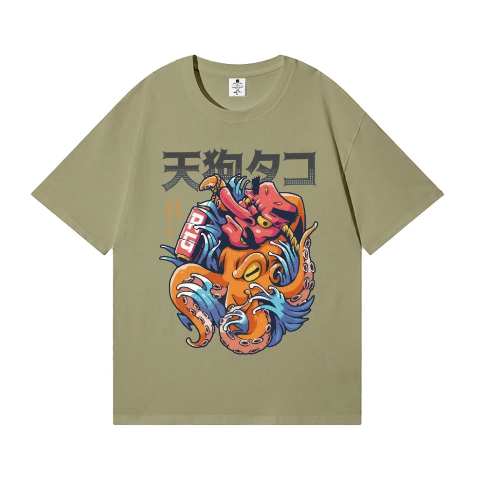 Octopus Japanese Style Classic Tee