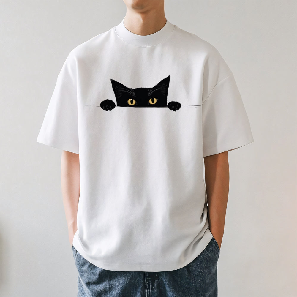 Black Cat Japanese Style Classic Tee