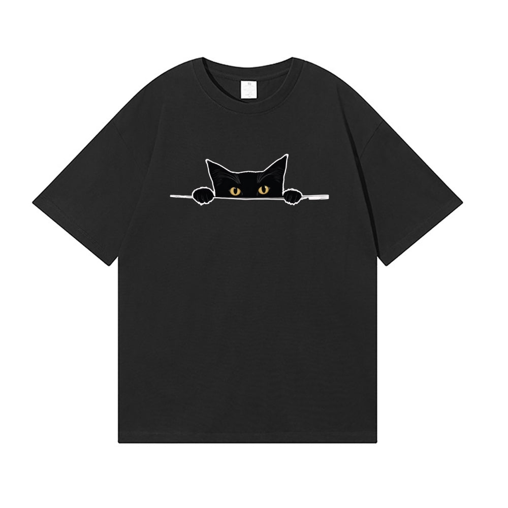Black Cat Japanese Style Classic Tee