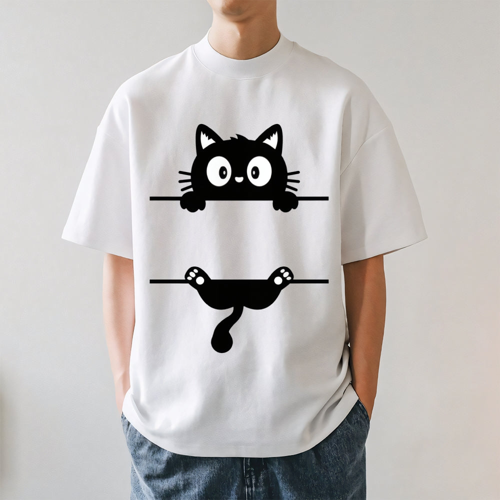 Black Cat Japanese Style Classic Tee