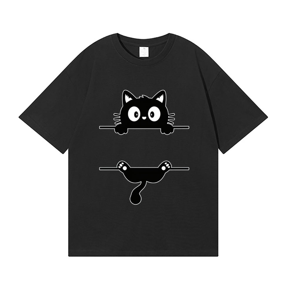 Black Cat Japanese Style Classic Tee