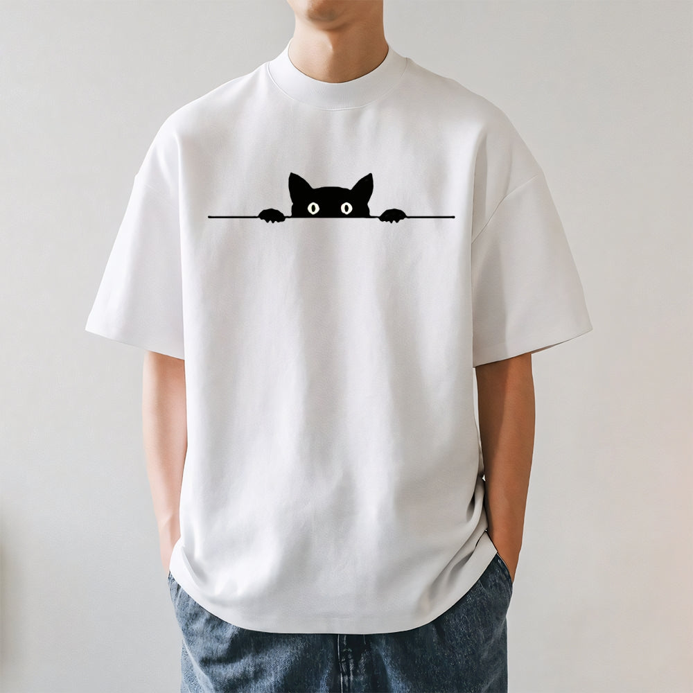 Black Cat Japanese Style Classic Tee