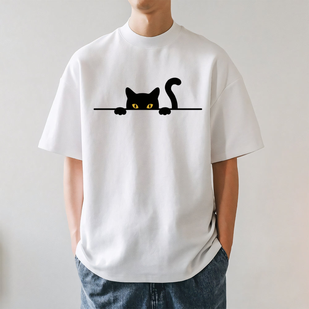 Black Cat Japanese Style Classic Tee