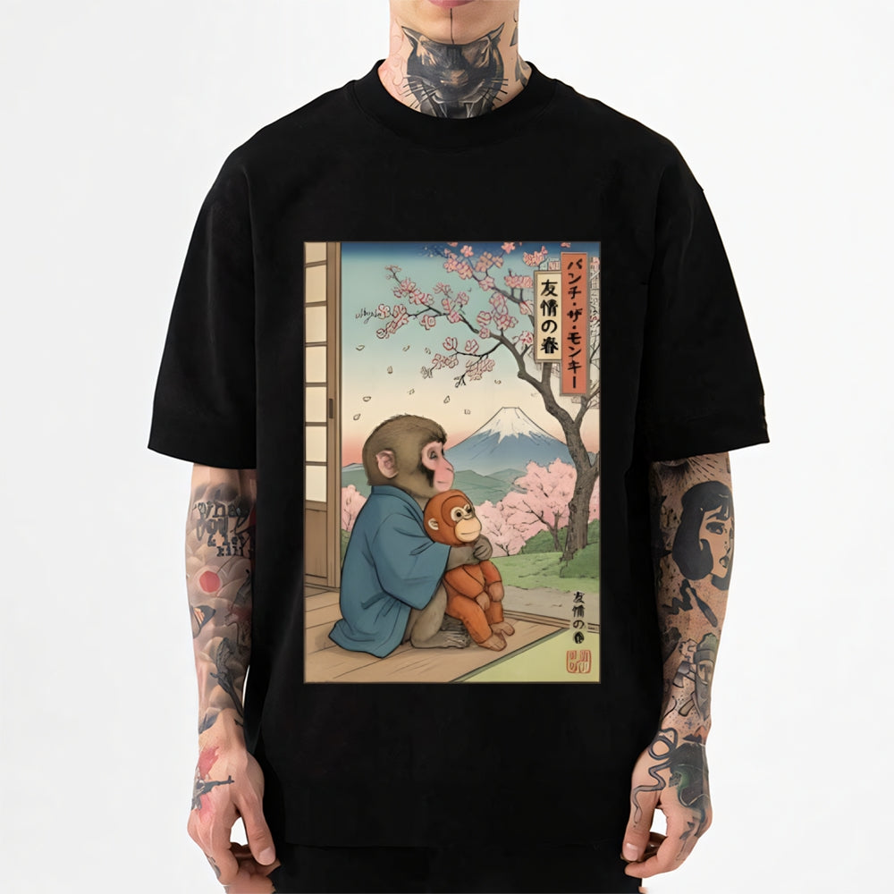 Punch Monkey Japanese Style Classic Tee