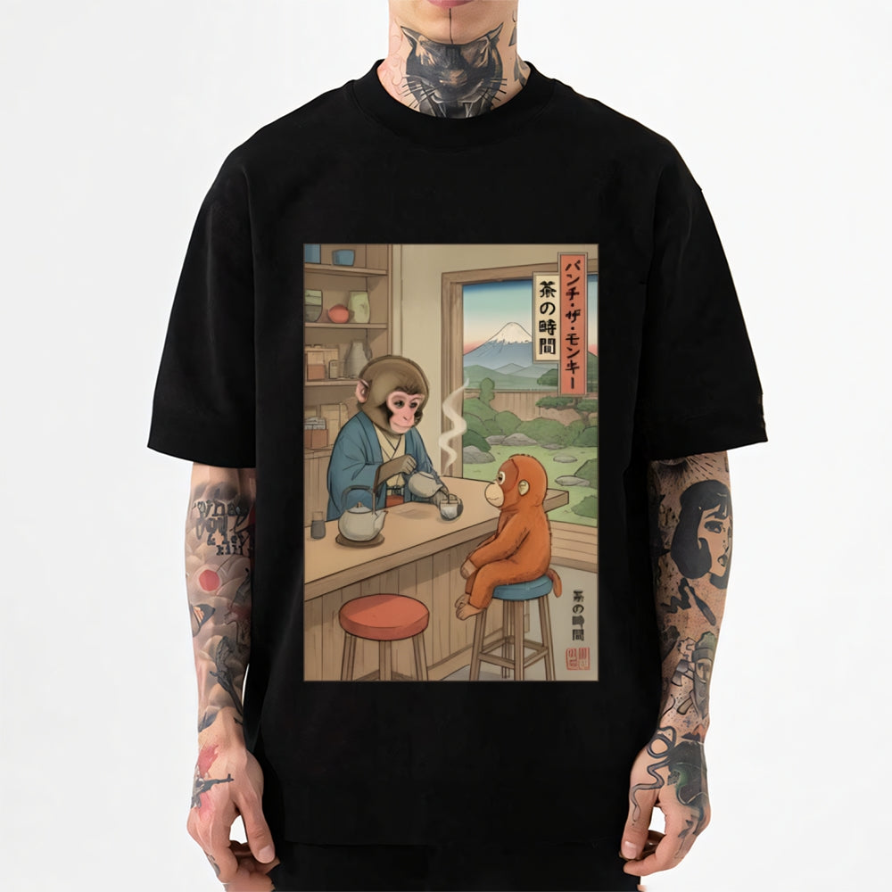 Punch Monkey Japanese Style Classic Tee