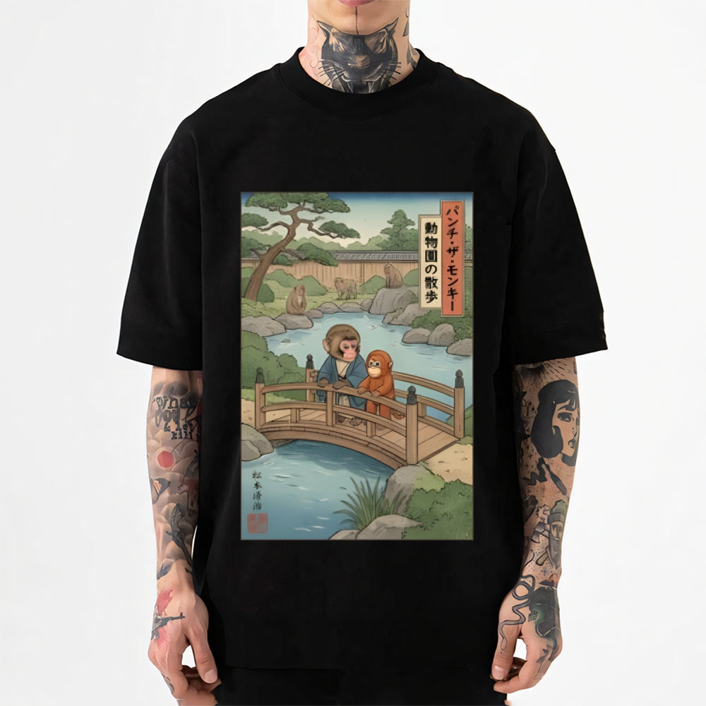 Punch Monkey Japanese Style Classic Tee