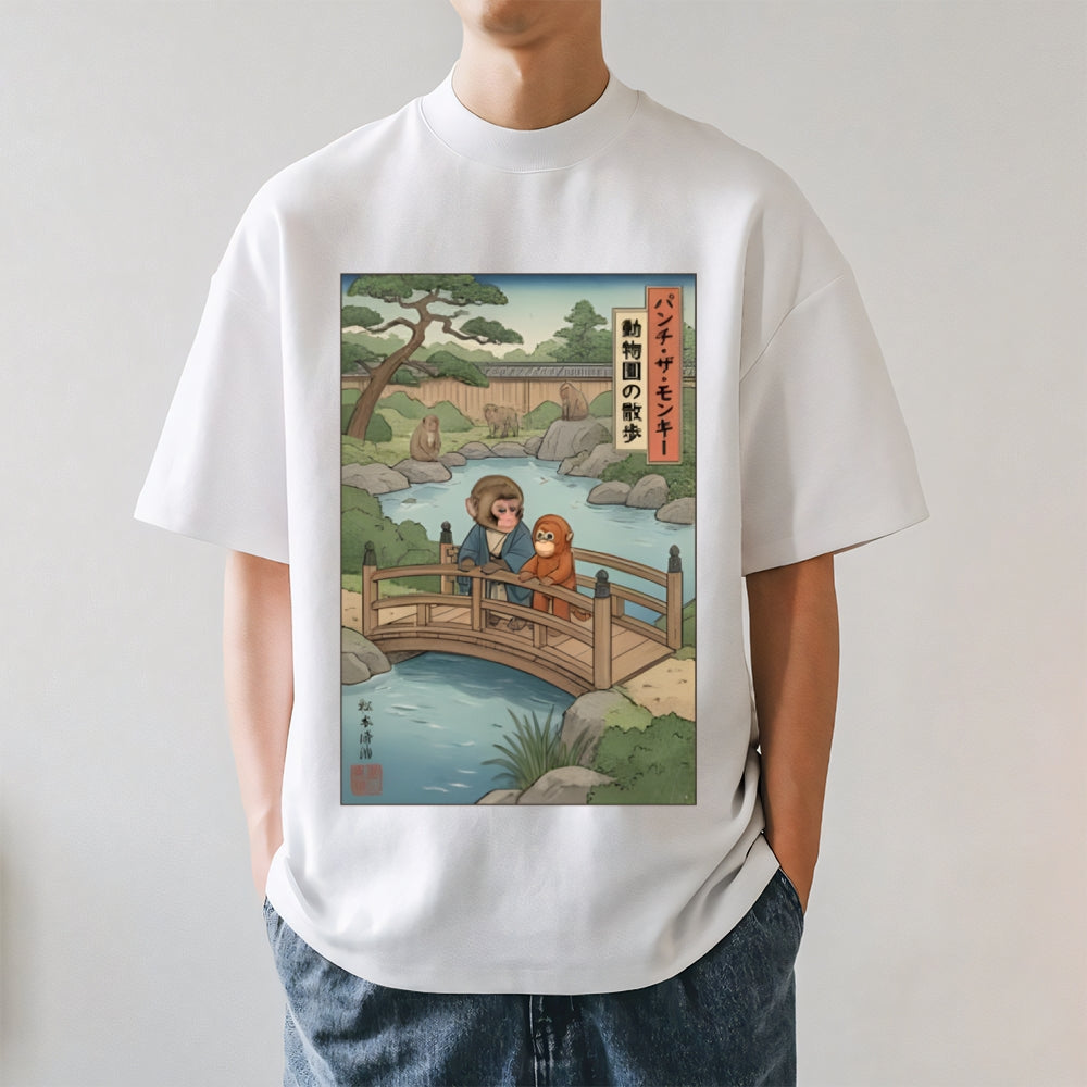 Punch Monkey Japanese Style Classic Tee