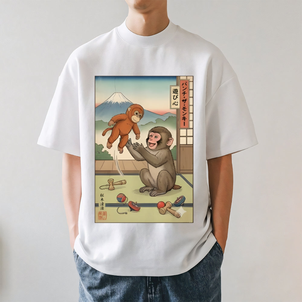Punch Monkey Japanese Style Classic Tee