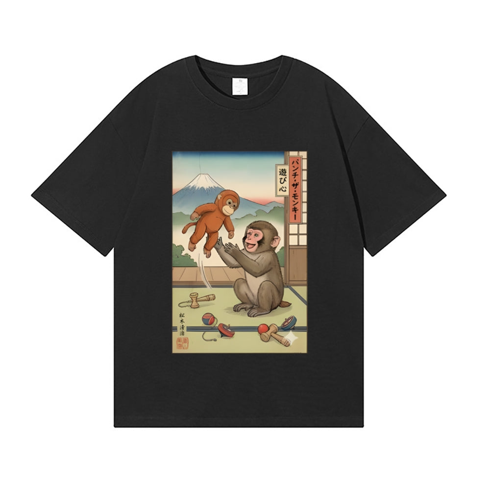 Punch Monkey Japanese Style Classic Tee
