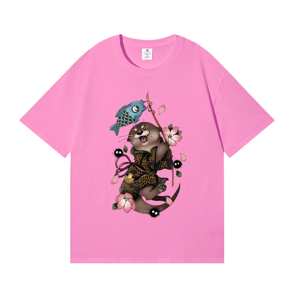 Otter Koinobori Japanese Style Classic Tee