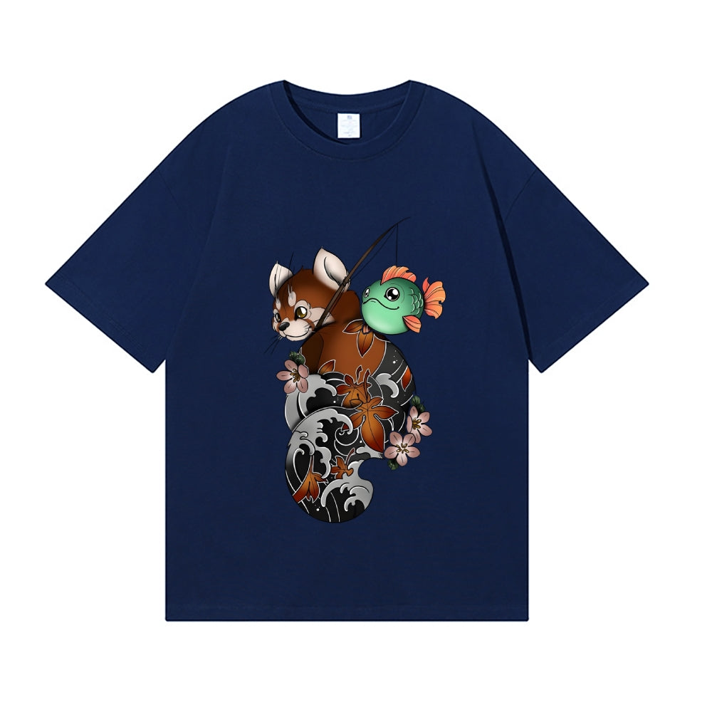 Red Panda Japanese Style Classic Tee