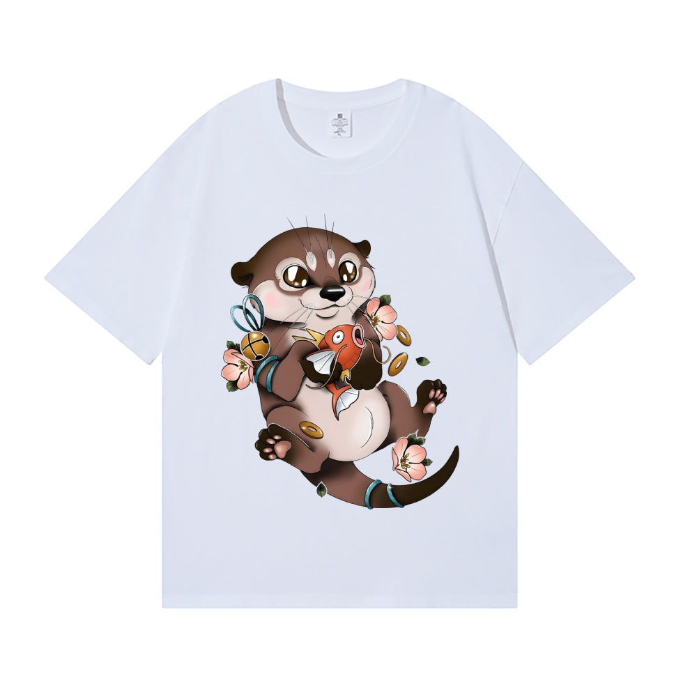 Otter Koinobori Japanese Style Classic Tee