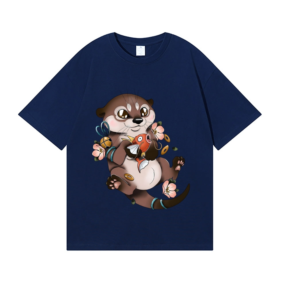Otter Koinobori Japanese Style Classic Tee