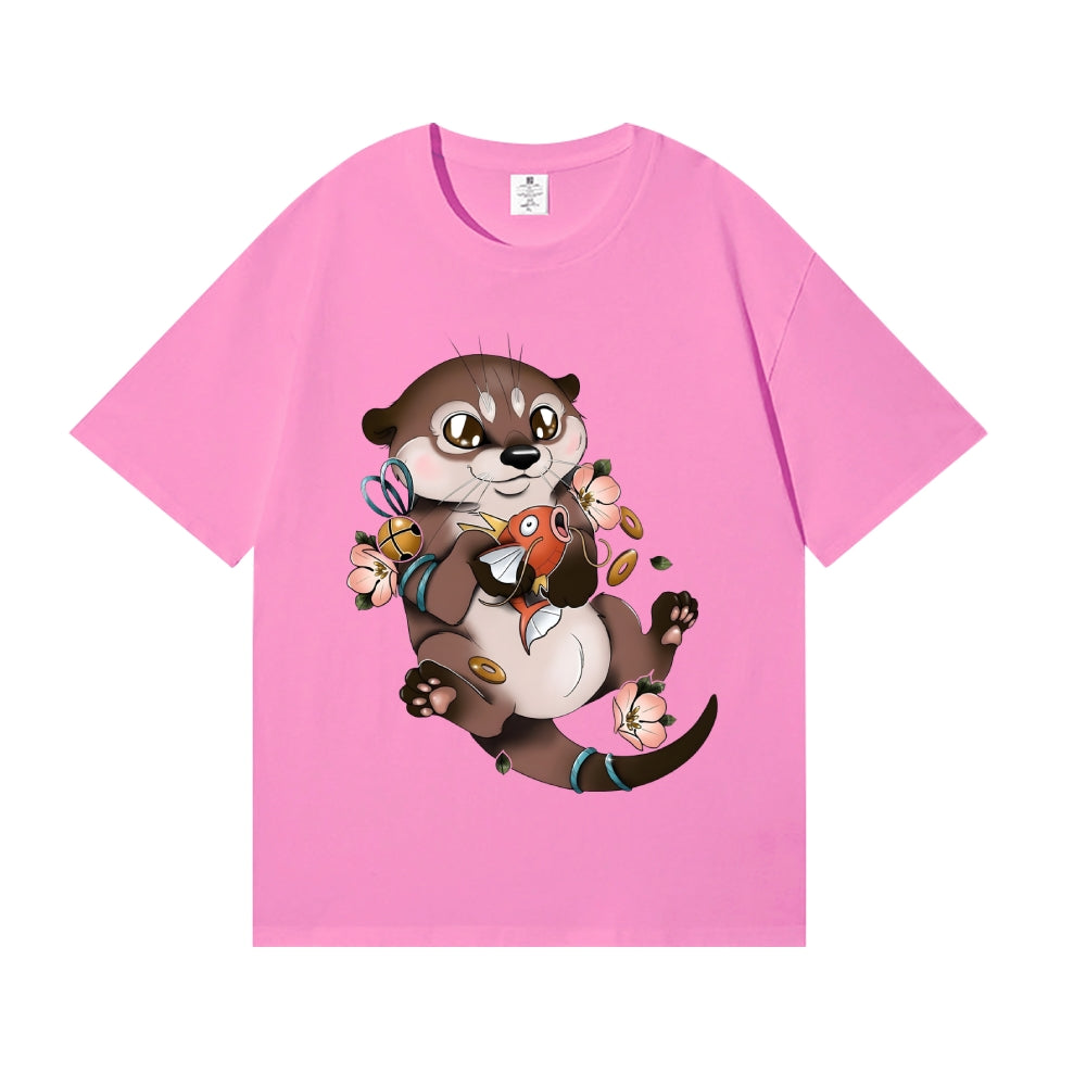 Otter Koinobori Japanese Style Classic Tee