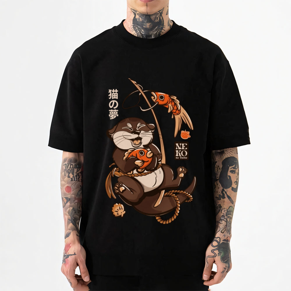 Otter Koinobori Japanese Style Classic Tee