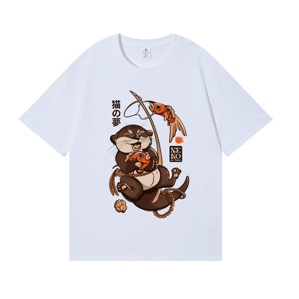 Otter Koinobori Japanese Style Classic Tee