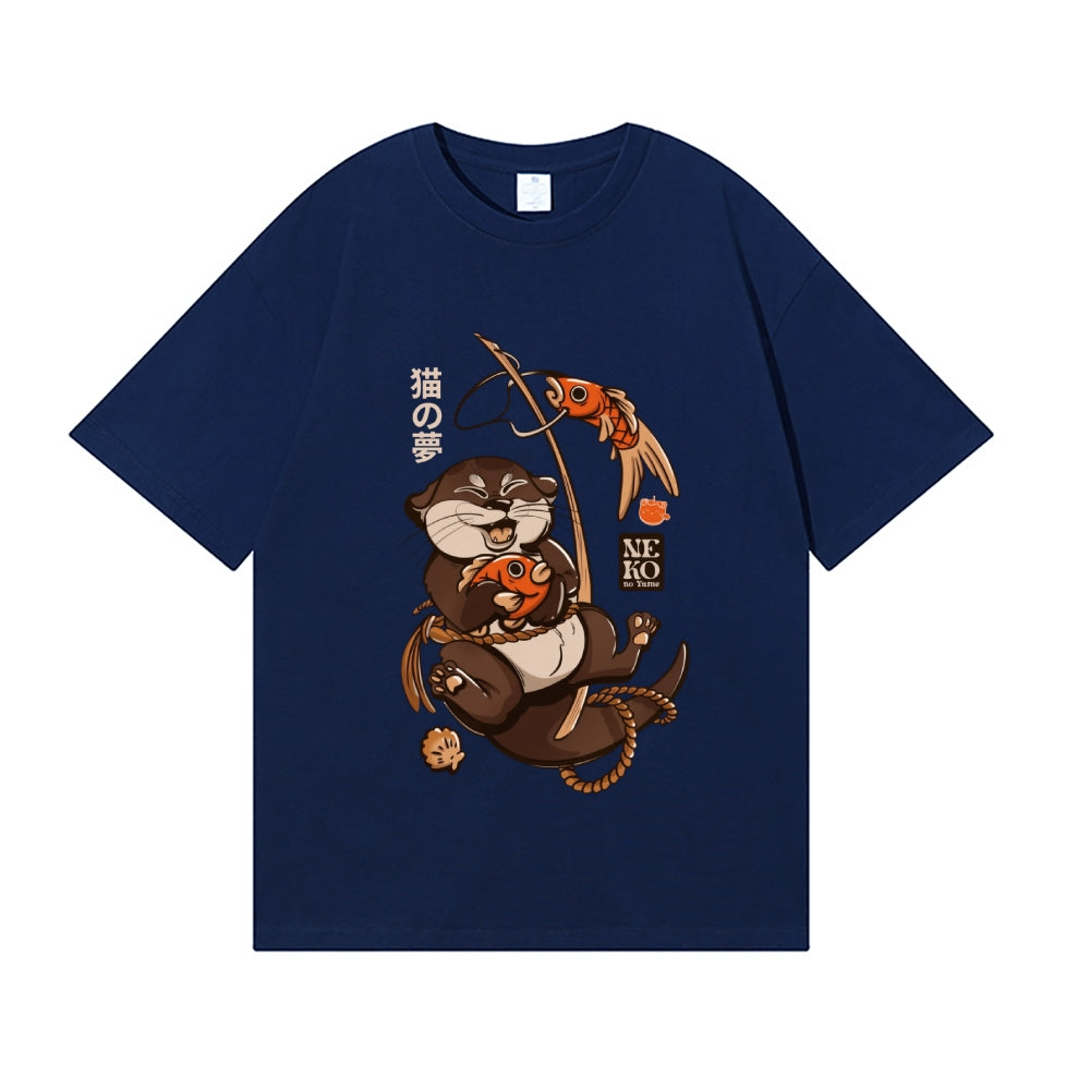 Otter Koinobori Japanese Style Classic Tee