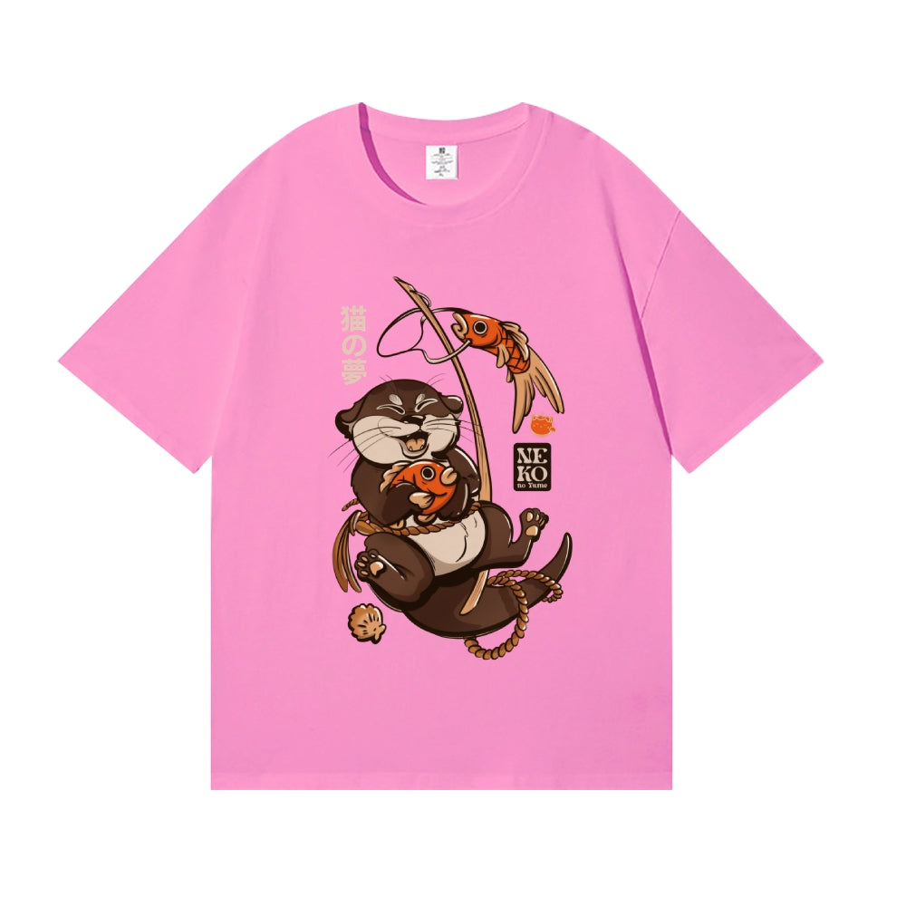 Otter Koinobori Japanese Style Classic Tee