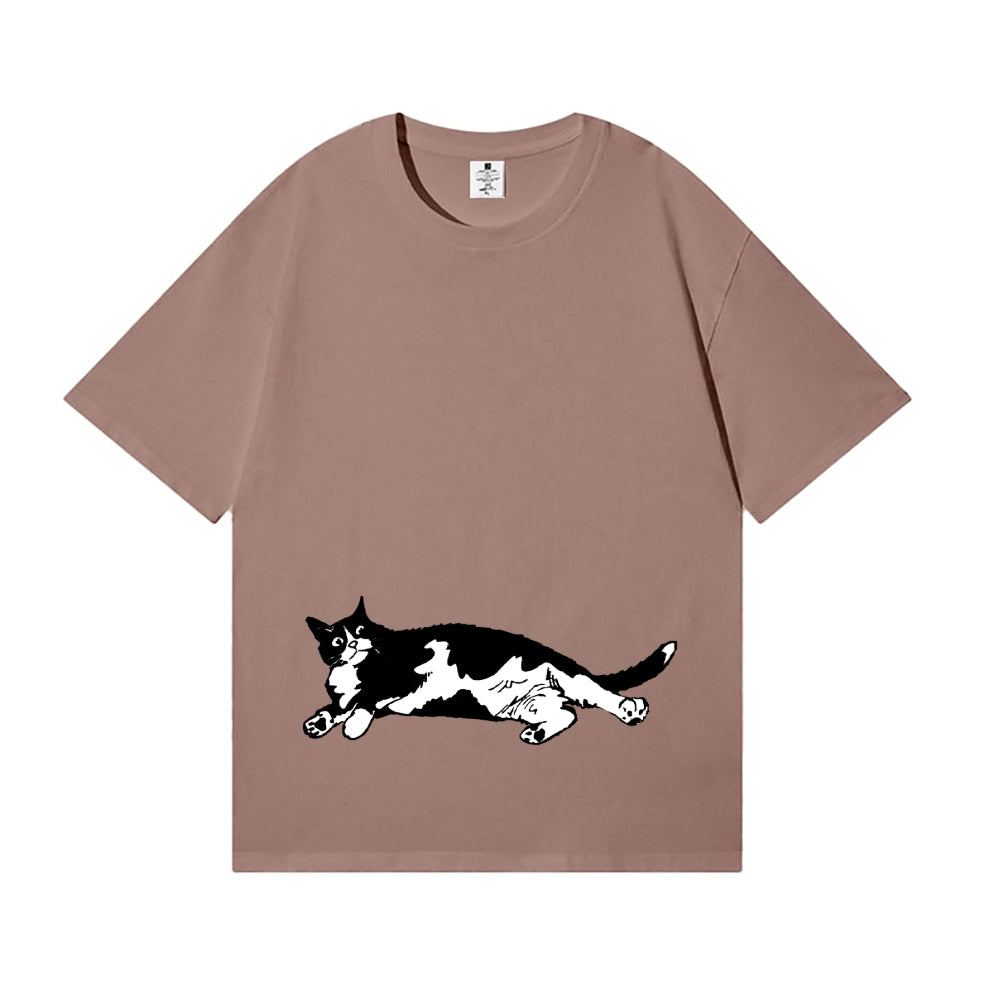 Tuxedo cat Japanese Style Classic Tee