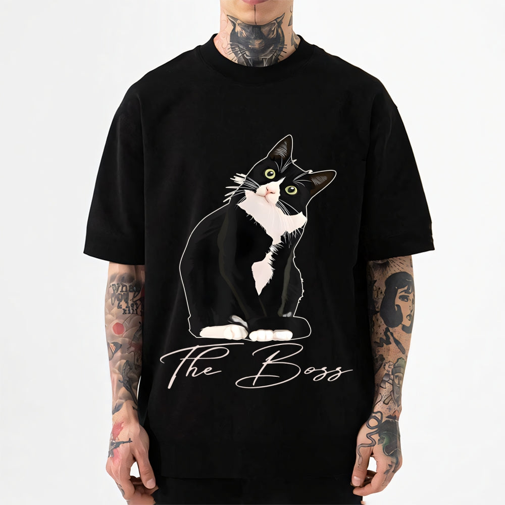 Tuxedo cat Japanese Style Classic Tee
