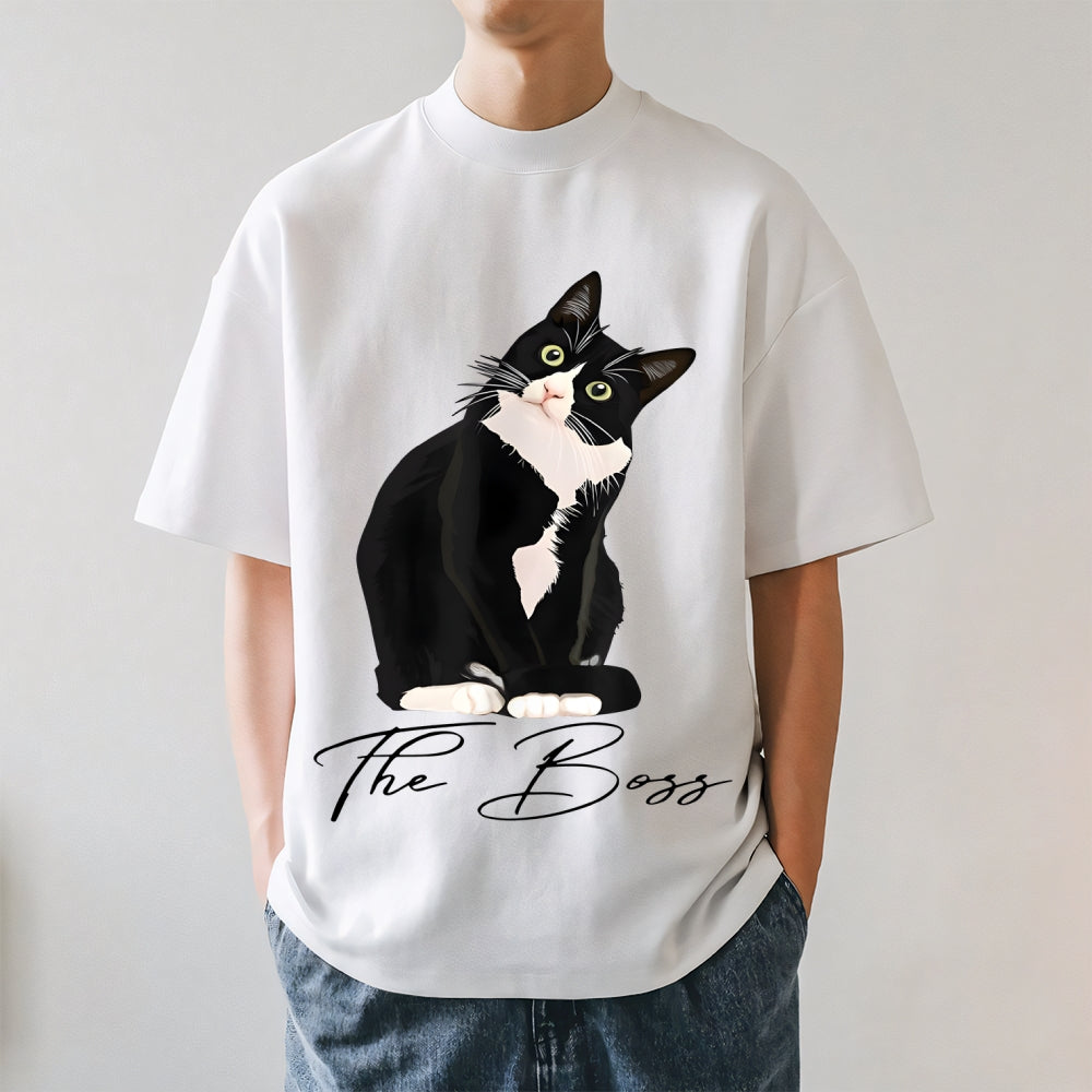 Tuxedo cat Japanese Style Classic Tee