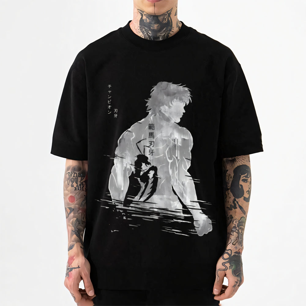 Demonic Mantis Hanma:Baki The Grappler Japanese Style Classic Tee
