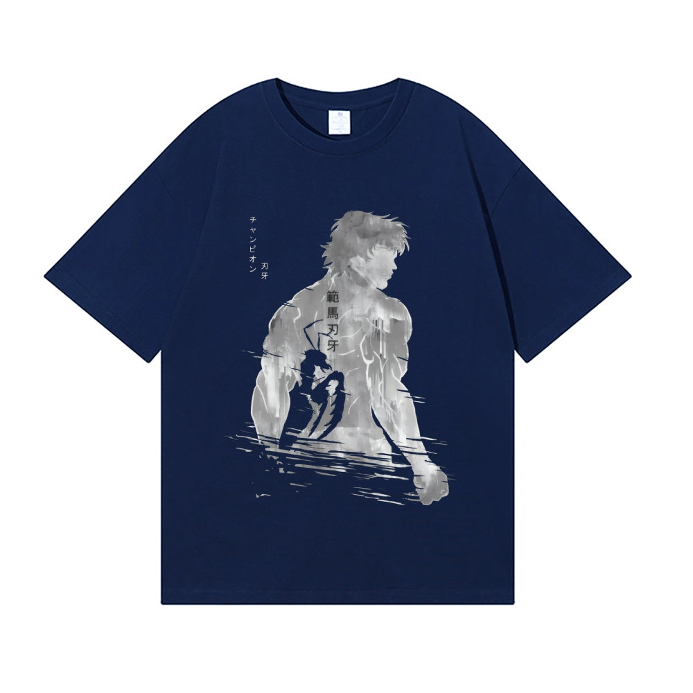 Demonic Mantis Hanma:Baki The Grappler Japanese Style Classic Tee