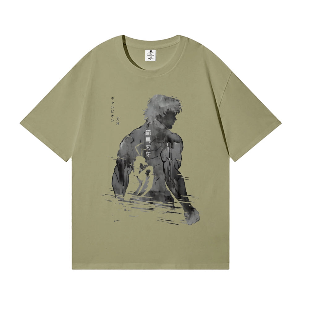 Demonic Mantis Hanma:Baki The Grappler Japanese Style Classic Tee