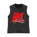 Fuji Racing Car Pure Cotton Wash-Dyed Sleeveless Tank Top
