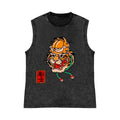 Garfield Pure Cotton Wash-Dyed Sleeveless Tank Top