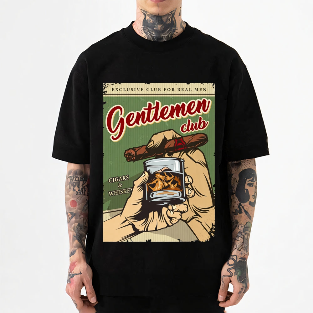 Gentlemen Club Whiskey Japanese Style Classic Tee