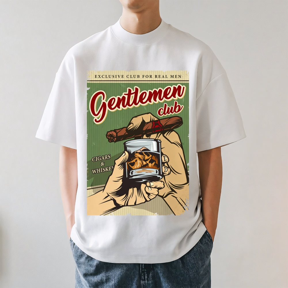 Gentlemen Club Whiskey Japanese Style Classic Tee
