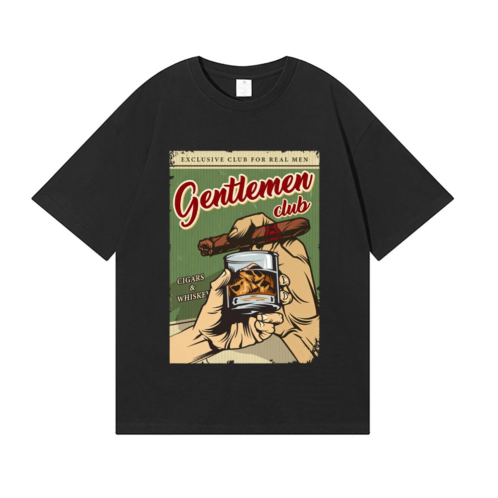 Gentlemen Club Whiskey Japanese Style Classic Tee