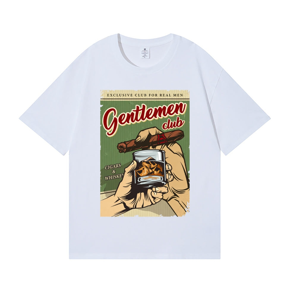 Gentlemen Club Whiskey Japanese Style Classic Tee