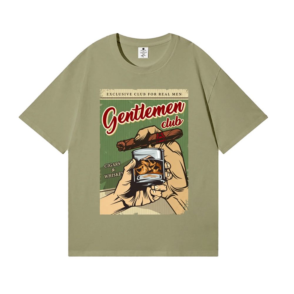 Gentlemen Club Whiskey Japanese Style Classic Tee
