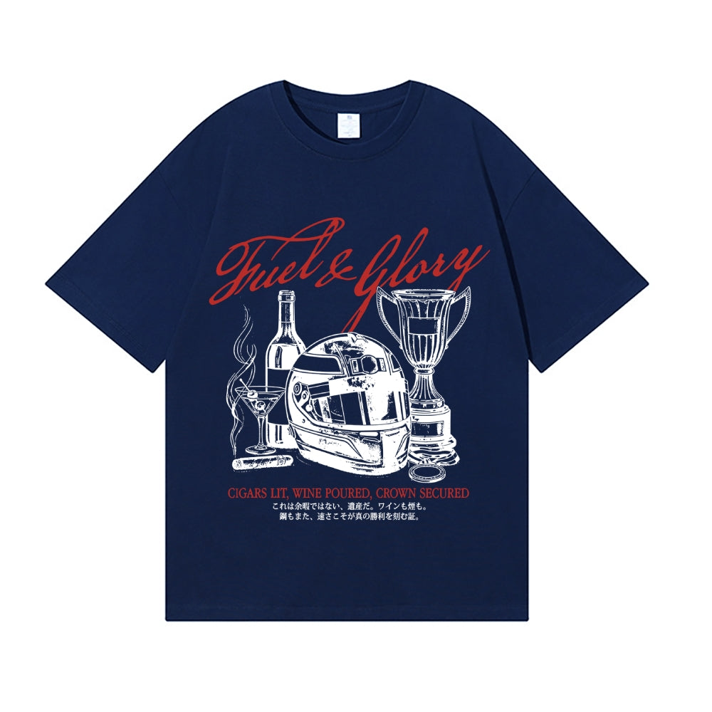 Smoke, Wine & Victory Japanese Style Classic Tee