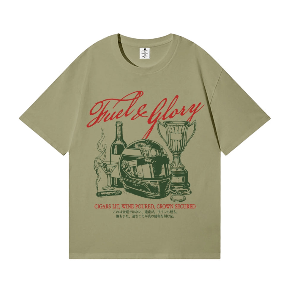 Smoke, Wine & Victory Japanese Style Classic Tee