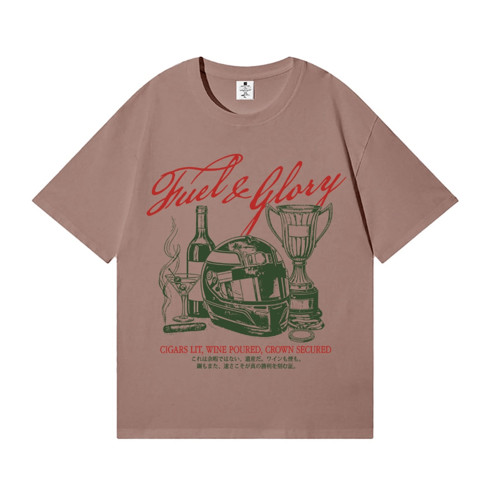 Smoke, Wine & Victory Japanese Style Classic Tee