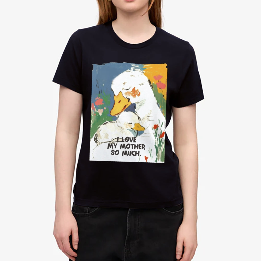 Happy Mother's Day Duck Japanese Style Women's Classic Tee