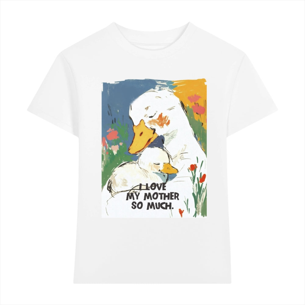 Happy Mother's Day Duck Japanese Style Women's Classic Tee