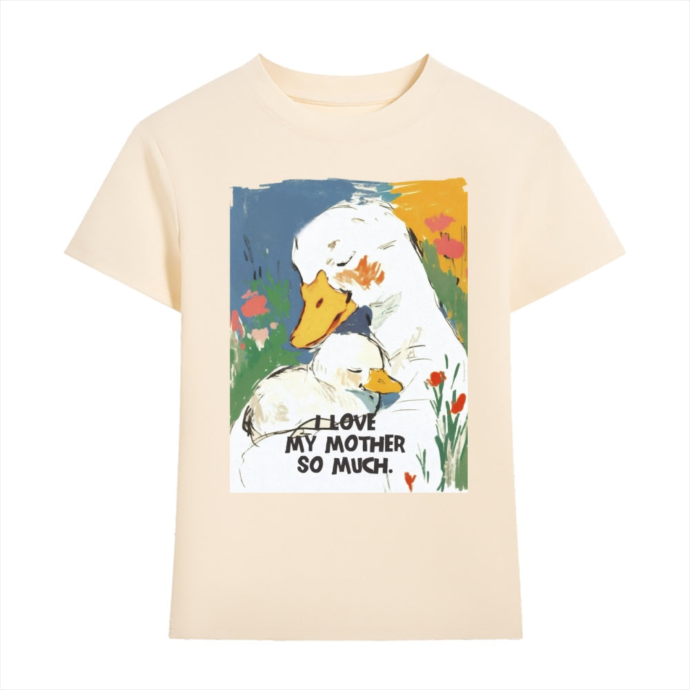 Happy Mother's Day Duck Japanese Style Women's Classic Tee