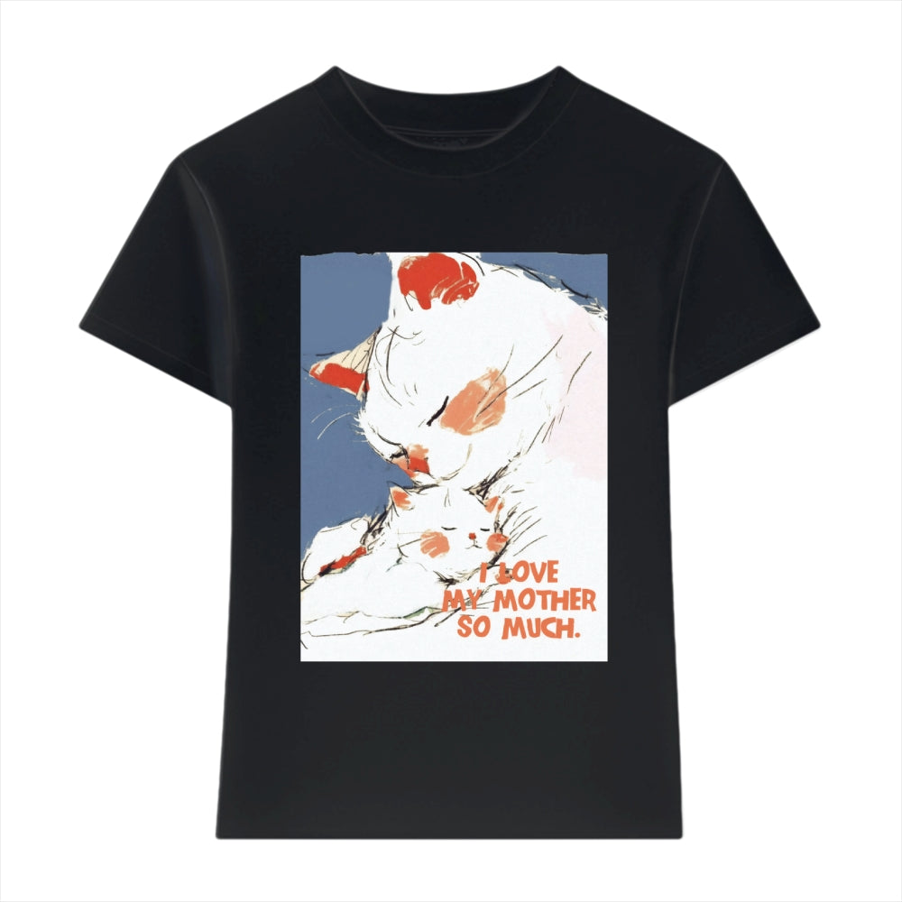 Happy Mother's Day Cat Japanese Style Women's Classic Tee