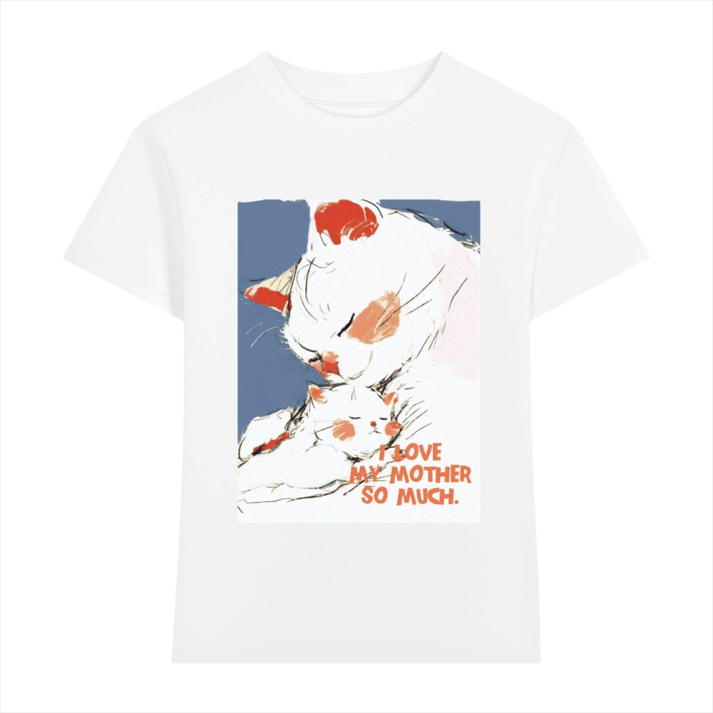 Happy Mother's Day Cat Japanese Style Women's Classic Tee