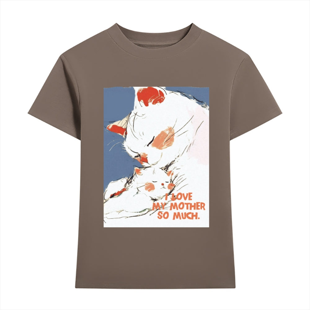 Happy Mother's Day Cat Japanese Style Women's Classic Tee