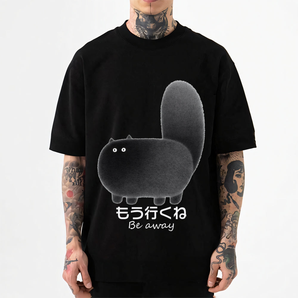 Black Cat Japanese Style Classic Tee