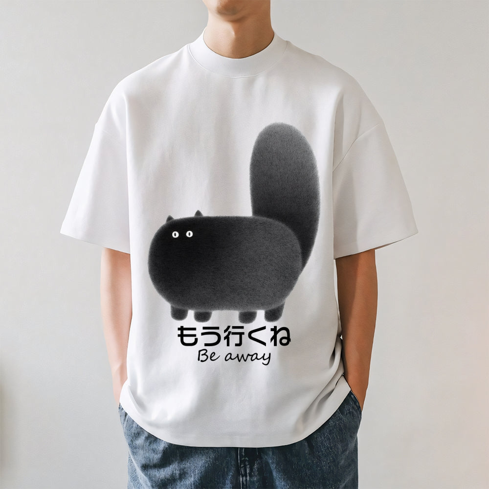 Black Cat Japanese Style Classic Tee