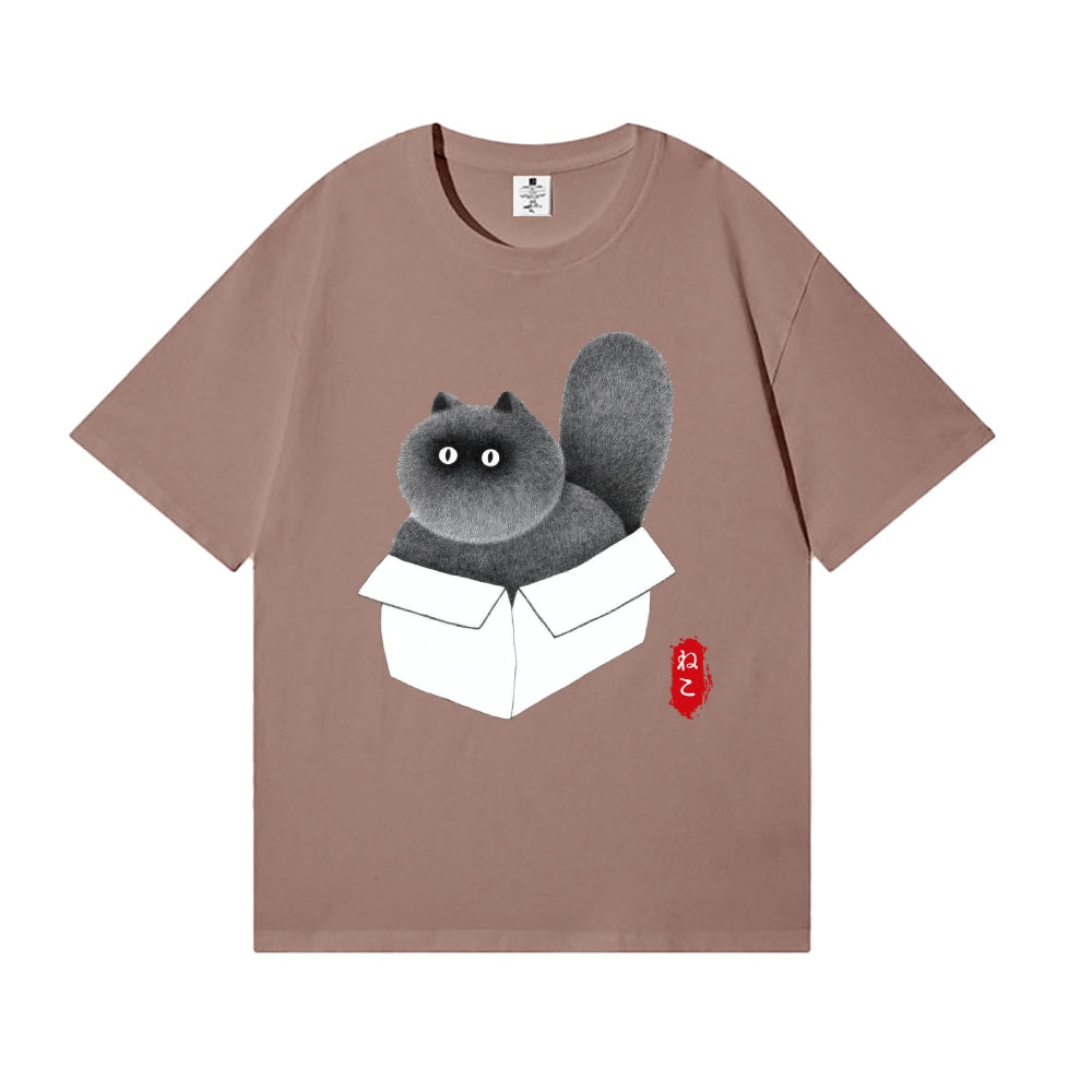 Black Cat Japanese Style Classic Tee