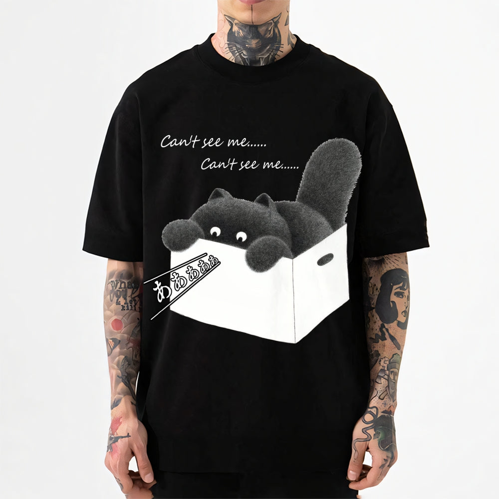 Black Cat Japanese Style Classic Tee