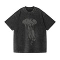 Jellyfish Vintage Wash Japanese Design T-Shirt